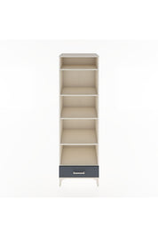 Hyperion Dolap 5 Raflı Tek Çekmeceli 60x44x195 Aytaşı-Antrasit