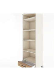 Hyperion Dolap 5 Raflı Tek Çekmeceli 60x44x195 Aytaşı-Çam