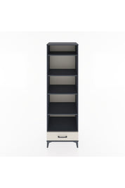 Hyperion Dolap 5 Raflı Tek Çekmeceli 60x44x195 Antrasit-Aytaşı