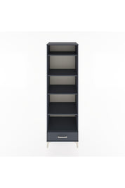 Hyperion Dolap 5 Raflı Tek Çekmeceli 60x44x195 Antrasit-Antrasit