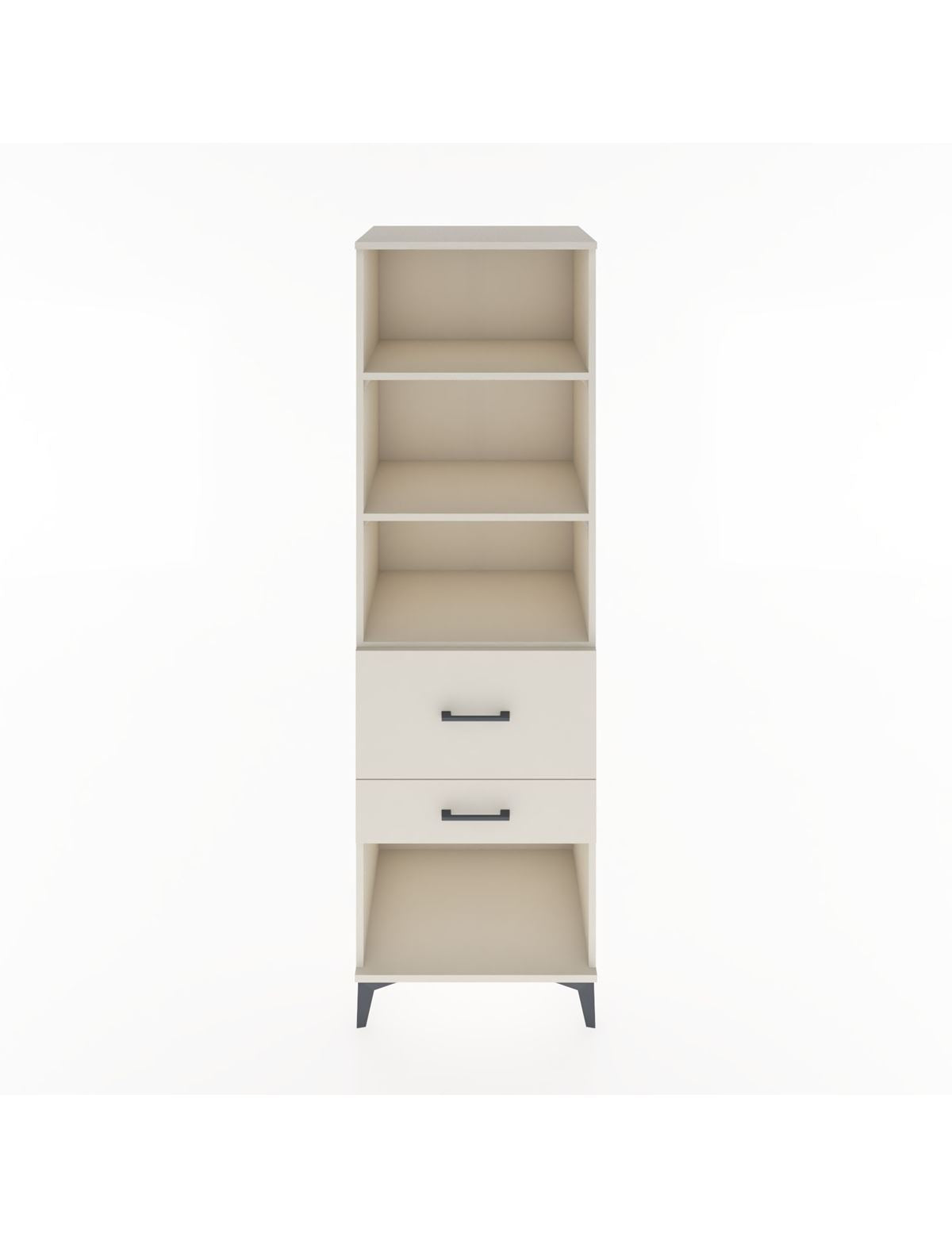 Hyperion Dolap 3 Raflı 2 Çekmeceli 60x44x195 Aytaşı-Aytaşı