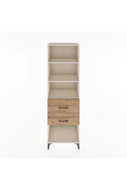 Hyperion Dolap 3 Raflı 2 Çekmeceli 60x44x195 Aytaşı-Çam