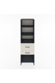 Hyperion Dolap 3 Raflı 2 Çekmeceli 60x44x195 Antrasit-Aytaşı