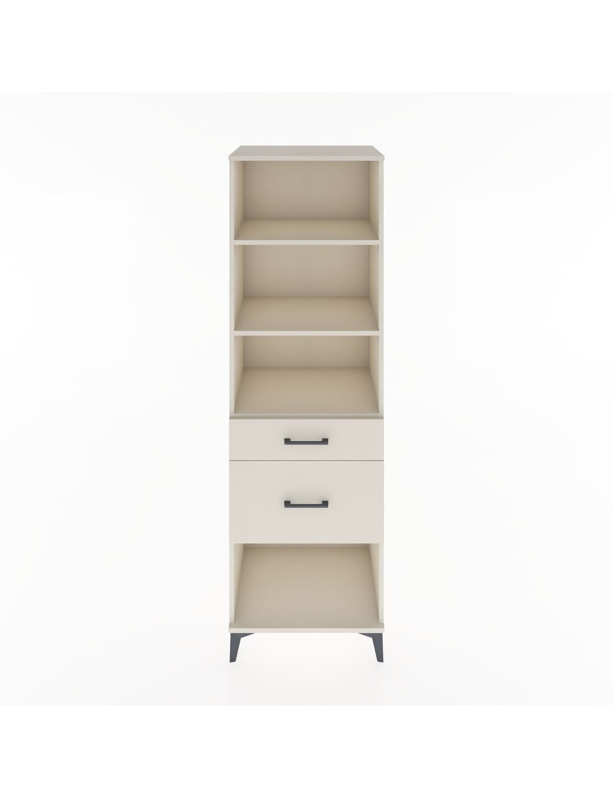 Hyperion Dolap 3 Raflı 2 Çekmeceli 60x44x195 Aytaşı-Aytaşı