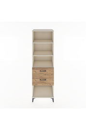 Hyperion Dolap 3 Raflı 2 Çekmeceli 60x44x195 Aytaşı-Çam