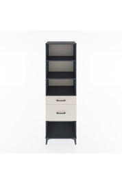 Hyperion Dolap 3 Raflı 2 Çekmeceli 60x44x195 Antrasit-Aytaşı