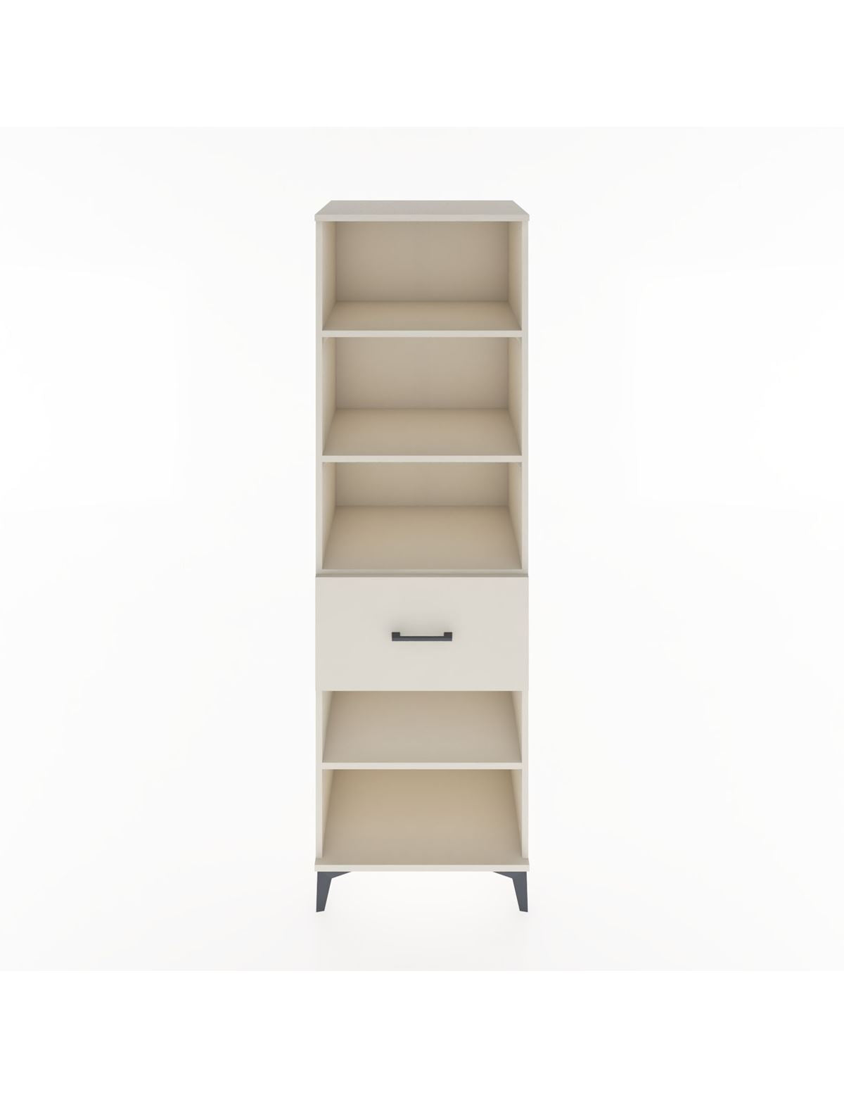 Hyperion Dolap 4 Raflı Tek Çekmeceli 60x44x195 Aytaşı-Aytaşı