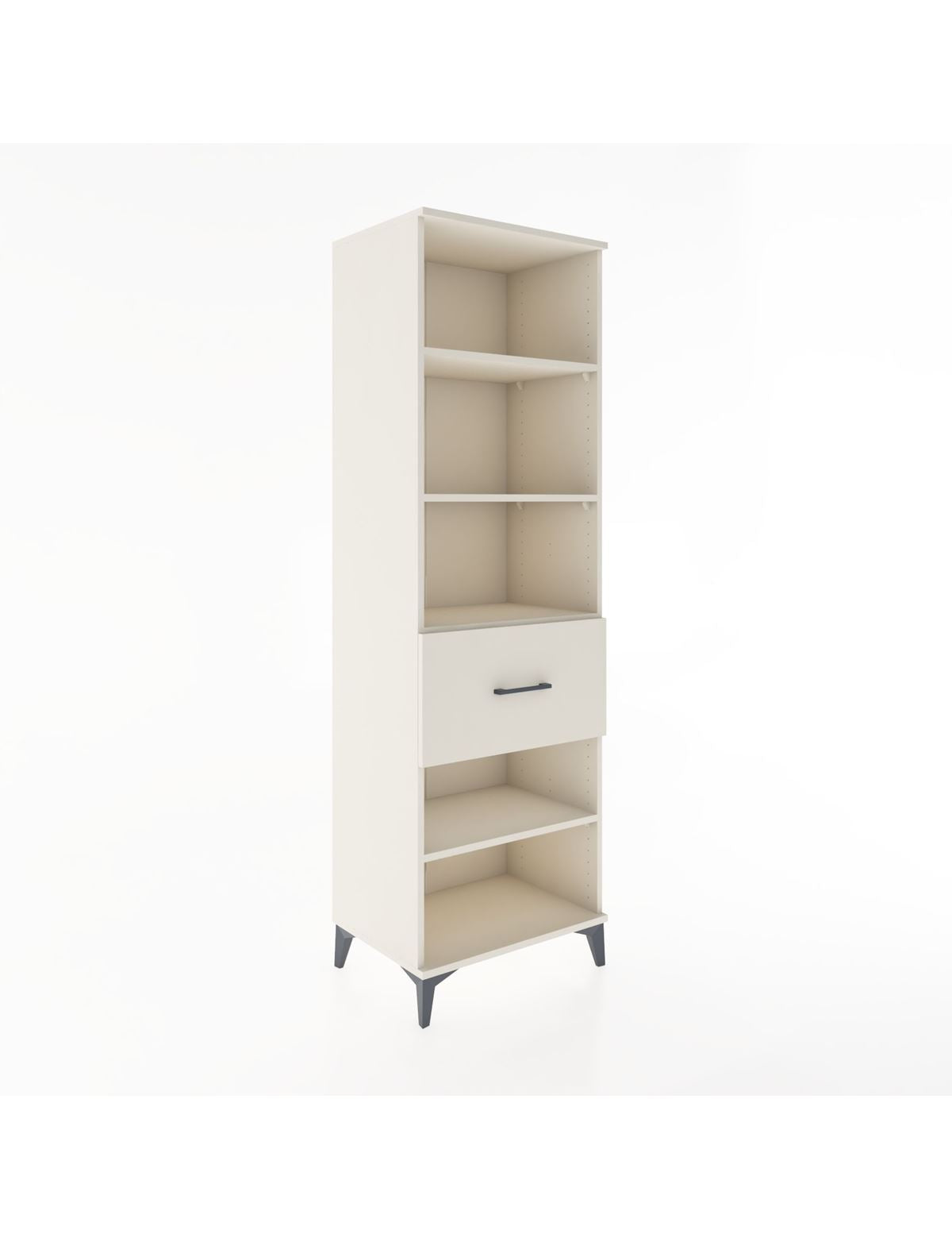 Hyperion Dolap 4 Raflı Tek Çekmeceli 60x44x195 Aytaşı-Aytaşı