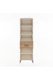 Hyperion Dolap 4 Raflı Tek Çekmeceli 60x44x195 Aytaşı-Çam