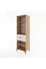 Hyperion Dolap 4 Raflı Tek Çekmeceli 60x44x195 Çam-Aytaşı