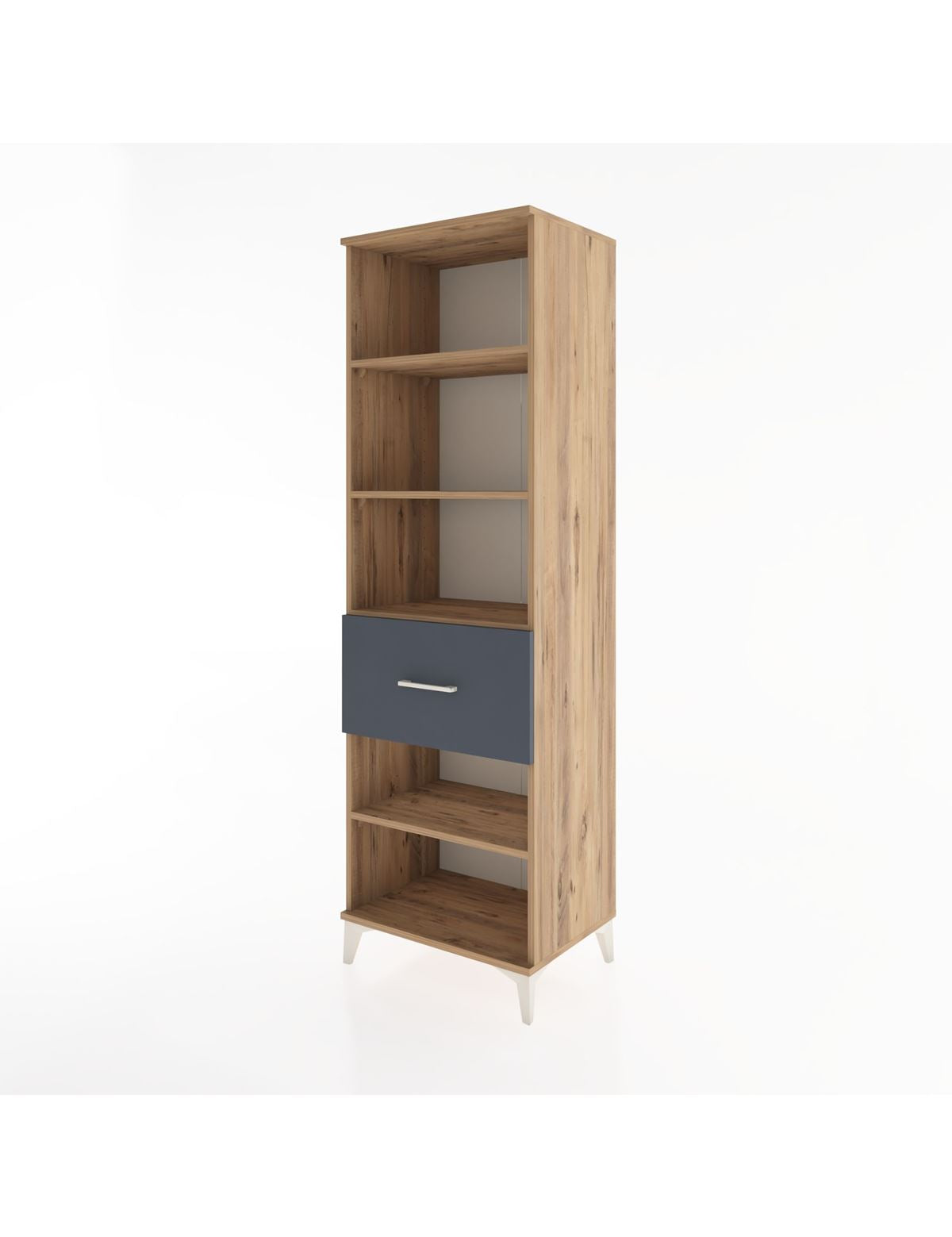 Hyperion Dolap 4 Raflı Tek Çekmeceli 60x44x195 - S59M092V8B