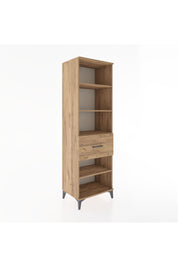 Hyperion Dolap 4 Raflı Tek Çekmeceli 60x44x195 Çam-Çam