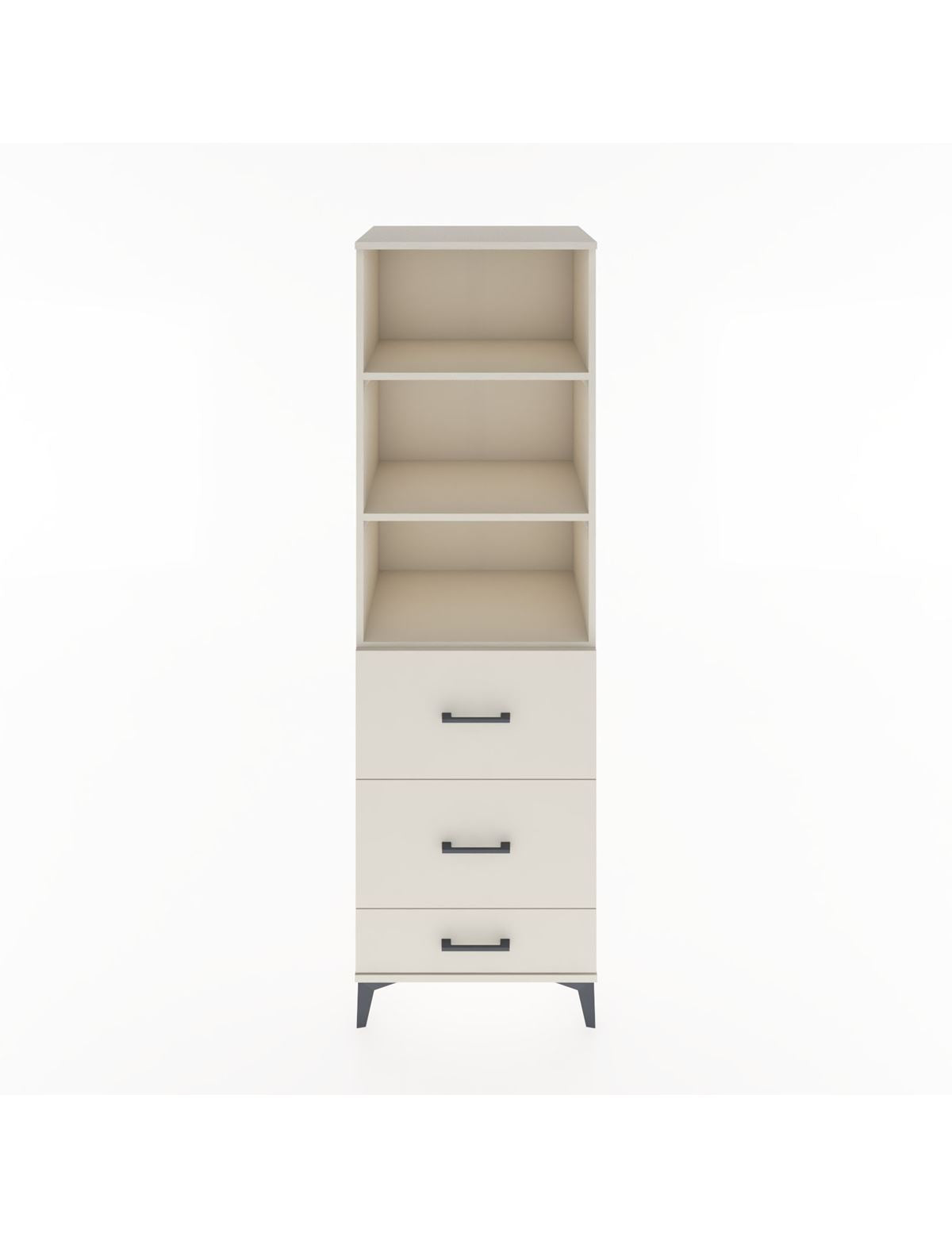 Hyperion Dolap 3 Raflı 3 Çekmeceli 60x44x195 Aytaşı-Aytaşı