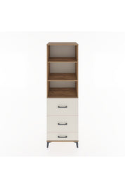 Hyperion Dolap 3 Raflı 3 Çekmeceli 60x44x195 Çam-Aytaşı