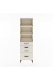 Hyperion Dolap 3 Raflı 4 Çekmeceli 60x44x195 Aytaşı-Aytaşı