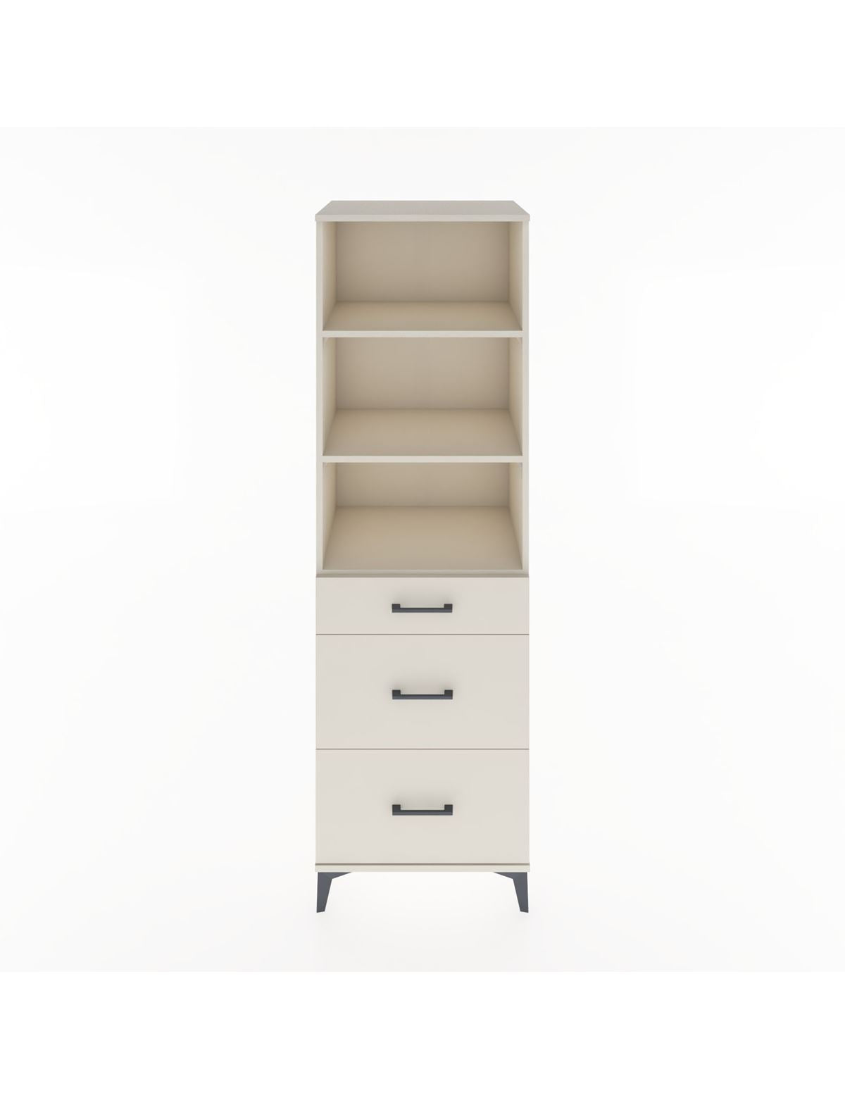 Hyperion Dolap 3 Raflı 3 Çekmeceli 60x44x195 Aytaşı-Aytaşı