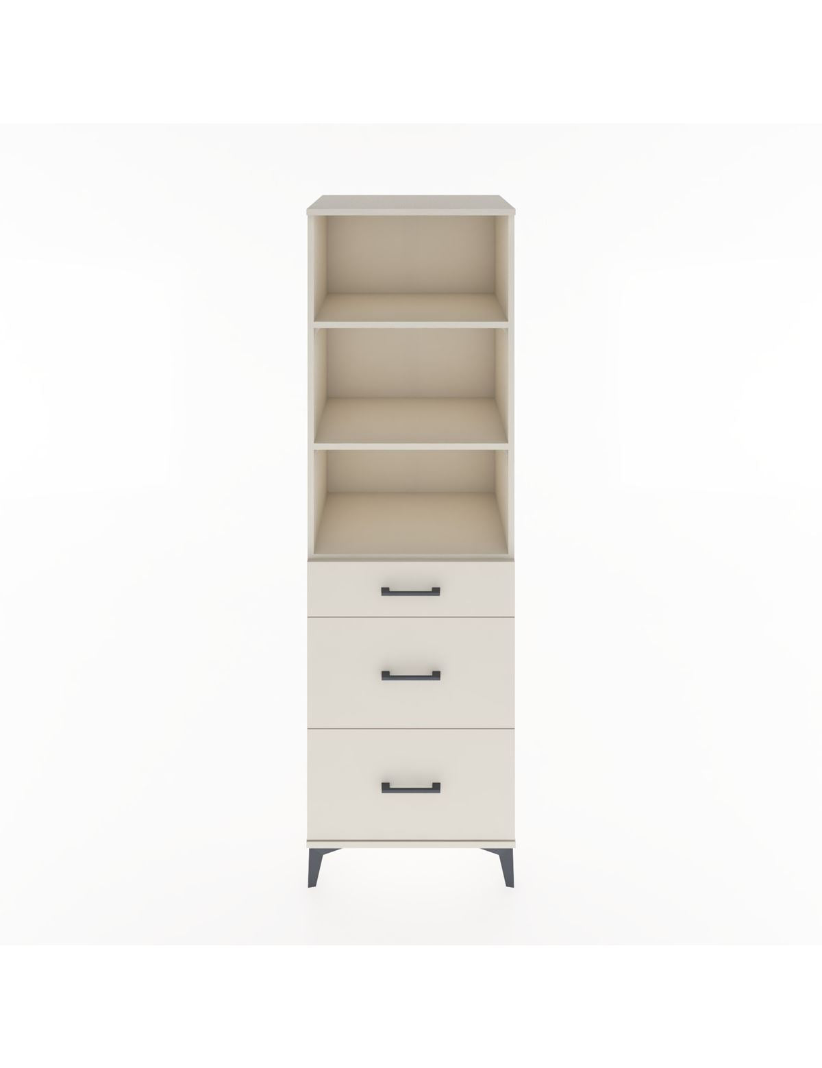 Hyperion Dolap 3 Raflı 3 Çekmeceli 60x44x195 Aytaşı-Aytaşı