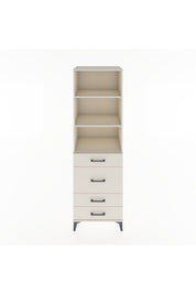 Hyperion Dolap 3 Raflı 4 Çekmeceli 60x44x195 Aytaşı-Aytaşı