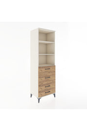 Hyperion Dolap 3 Raflı 4 Çekmeceli 60x44x195 Aytaşı-Çam