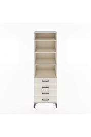 Hyperion Dolap 4 Raflı 4 Çekmeceli 60x44x195 Aytaşı-Aytaşı