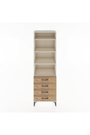 Hyperion Dolap 4 Raflı 4 Çekmeceli 60x44x195 Aytaşı-Çam