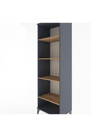 Hyperion Dolap 4 Raflı 60x44x195 Antrasit-Çam