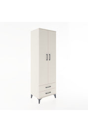 Hyperion Dolap 4 Raflı 2 Çekmeceli 2 Kapaklı 60x44x195 Aytaşı-Aytaşı