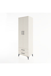Hyperion Dolap 4 Raflı 2 Çekmeceli 2 Kapaklı 60x44x195 Aytaşı-Aytaşı