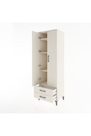 Hyperion Dolap 4 Raflı 2 Çekmeceli 2 Kapaklı 60x44x195 Aytaşı-Aytaşı