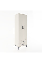 Hyperion Dolap 2 Raflı 2 Çekmeceli Tek Askılı 60x44x195 Aytaşı-Aytaşı