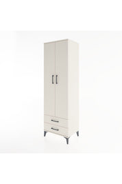 Hyperion Dolap 2 Raflı 2 Çekmeceli Tek Askılı 60x44x195 Aytaşı-Aytaşı