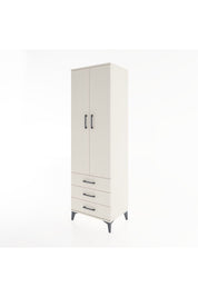 Hyperion Dolap 2 Raflı 3 Çekmeceli Tek Askılı 60x44x195 Aytaşı-Aytaşı