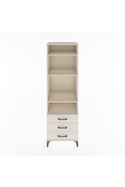 Hyperion Dolap 4 Raflı 3 Çekmeceli 60x44x195 Aytaşı-Aytaşı