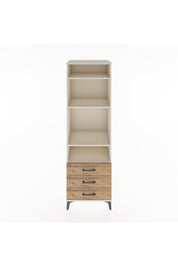 Hyperion Dolap 4 Raflı 3 Çekmeceli 60x44x195 Aytaşı-Çam