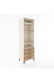 Hyperion Dolap 4 Raflı 3 Çekmeceli 60x44x195 Aytaşı-Çam