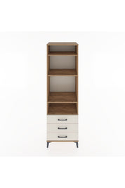 Hyperion Dolap 4 Raflı 3 Çekmeceli 60x44x195 Çam-Aytaşı