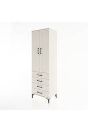 Hyperion Dolap 3 Raflı 4 Çekmeceli 2 Kapaklı 60x44x195 Aytaşı-Aytaşı