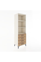 Hyperion Dolap 3 Raflı 4 Çekmeceli 60x44x195 Aytaşı-Çam