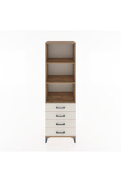 Hyperion Dolap 3 Raflı 4 Çekmeceli 60x44x195 Çam-Aytaşı