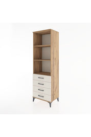 Hyperion Dolap 3 Raflı 4 Çekmeceli 60x44x195 Çam-Aytaşı