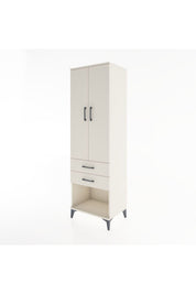 Hyperion Dolap 3 Raflı 2 Çekmeceli 2 Kapaklı 60x44x195 Aytaşı-Aytaşı