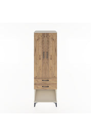 Hyperion Dolap 3 Raflı 2 Çekmeceli 2 Kapaklı 60x44x195 Aytaşı-Çam