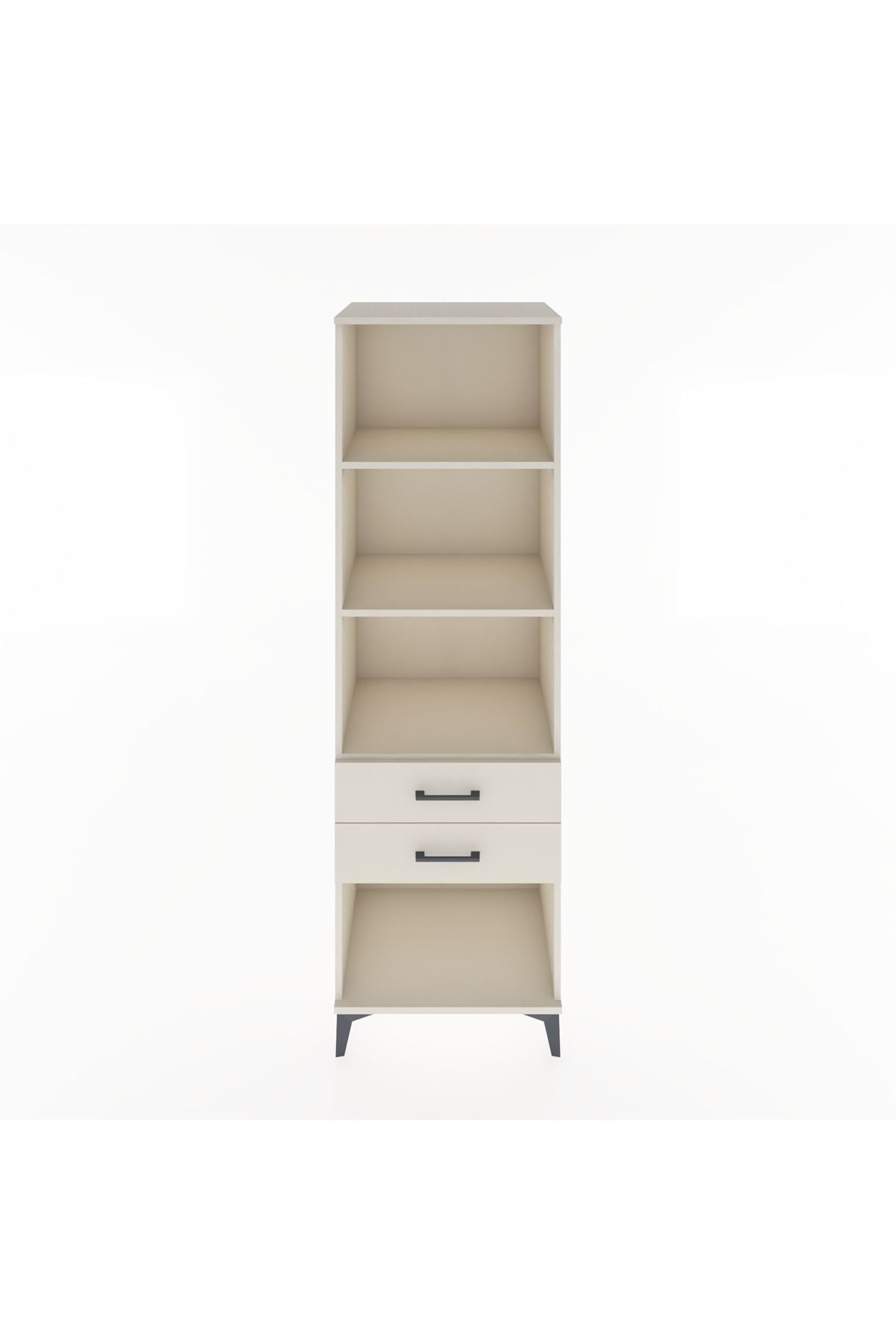 Hyperion Dolap 3 Raflı 2 Çekmeceli 60x44x195 Aytaşı-Aytaşı