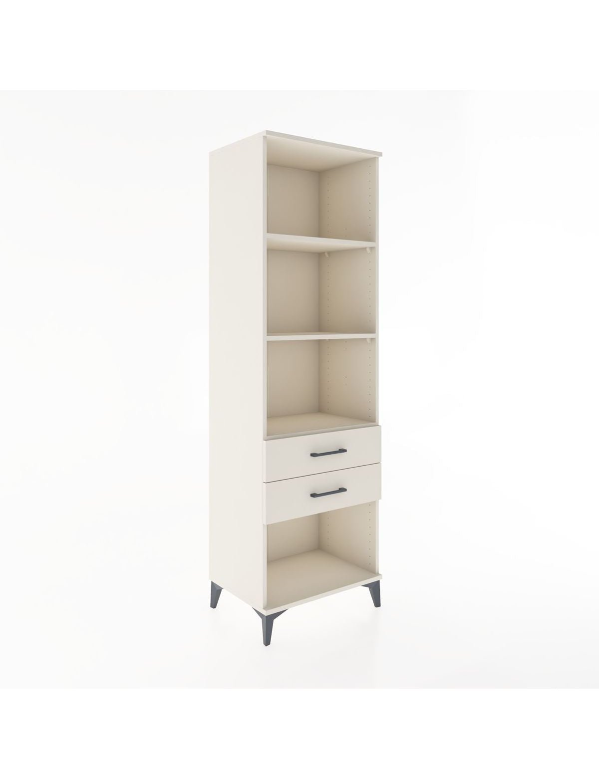 Hyperion Dolap 3 Raflı 2 Çekmeceli 60x44x195 Aytaşı-Aytaşı