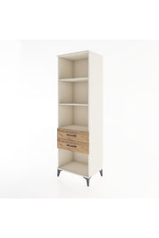 Hyperion Dolap 3 Raflı 2 Çekmeceli 60x44x195 Aytaşı-Çam