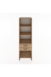 Hyperion Dolap 3 Raflı 2 Çekmeceli 60x44x195 Çam-Çam