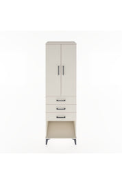 Hyperion Dolap Tek Raflı 3 Çekmeceli Tek Askılı 60x44x195 Aytaşı-Aytaşı