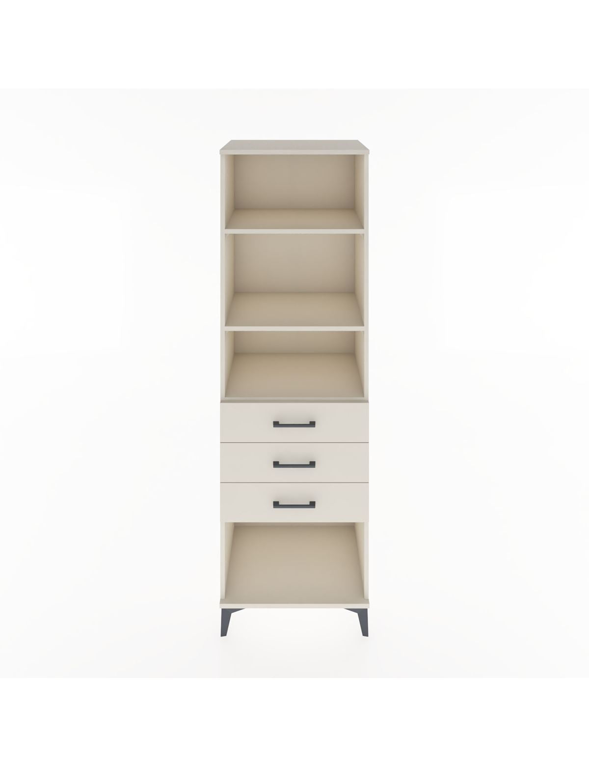 Hyperion Dolap 3 Raflı 3 Çekmeceli 60x44x195 Aytaşı-Aytaşı