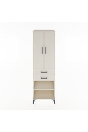 Hyperion Dolap 4 Raflı 2 Çekmeceli 2 Kapaklı 60x44x195 Aytaşı-Aytaşı