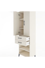 Hyperion Dolap 4 Raflı 2 Çekmeceli 2 Kapaklı 60x44x195 Aytaşı-Aytaşı
